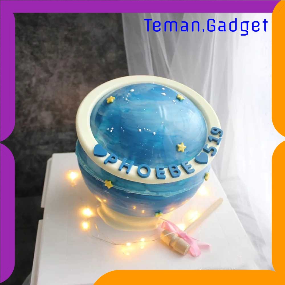 TG - DPR Miki Cetakan Kue 3D Baking Cake Molds Silicone Model Planet - MH05