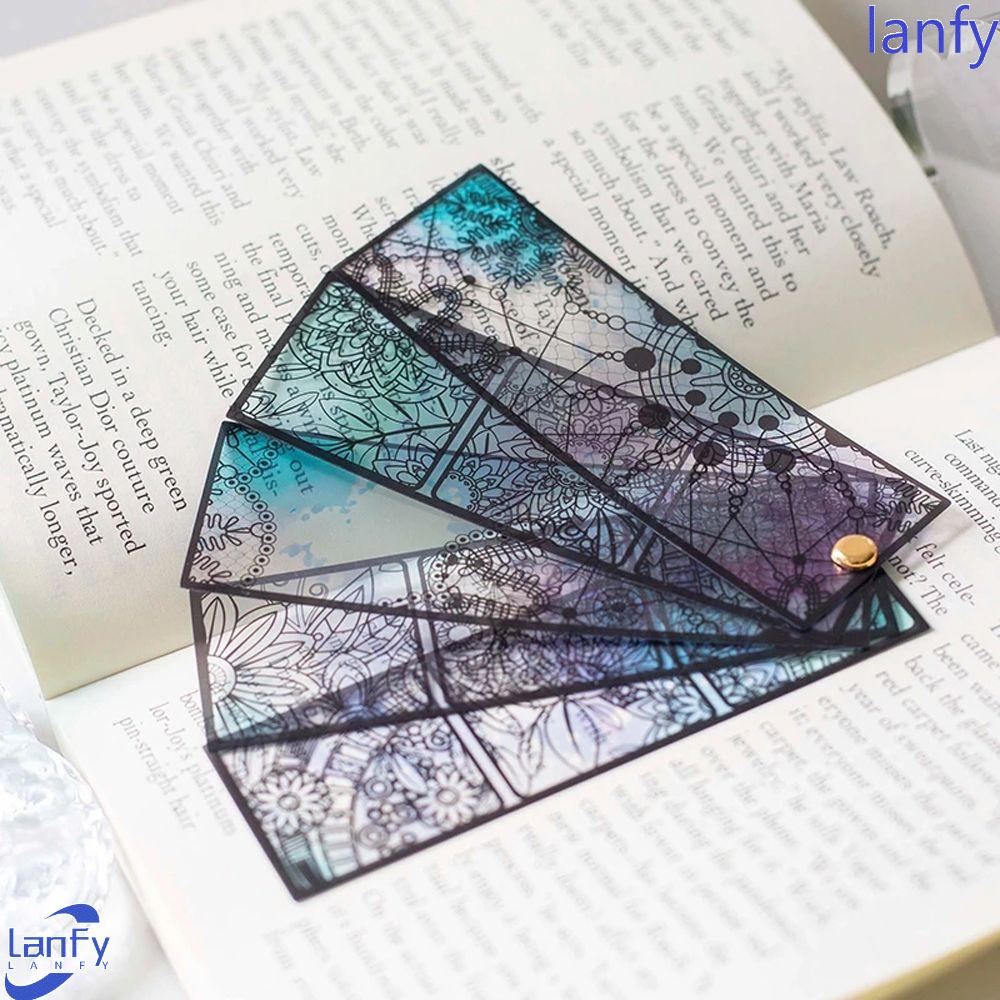 Lanfy Retro Bookmark Siswa Alat Tulis Anak Buku Penanda Halaman Holder Membaca Asisten Perlengkapan Sekolah Penanda Catatan