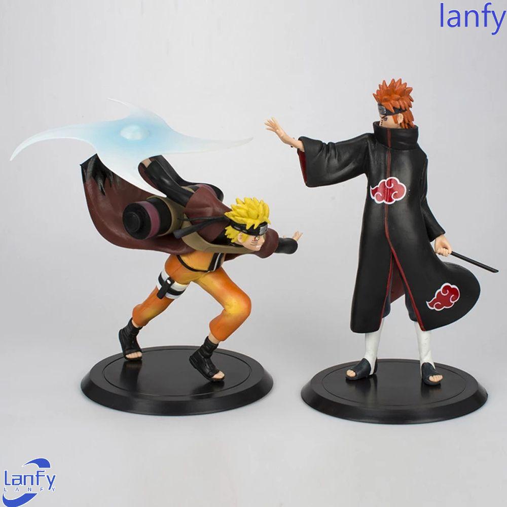 Lanfy Grandista Shinobi Model Koleksi Hubungan Untuk Hadiah Sasuke Figurine PVC Figure Model Mainan Figure Anime Uzumaki Uchiha