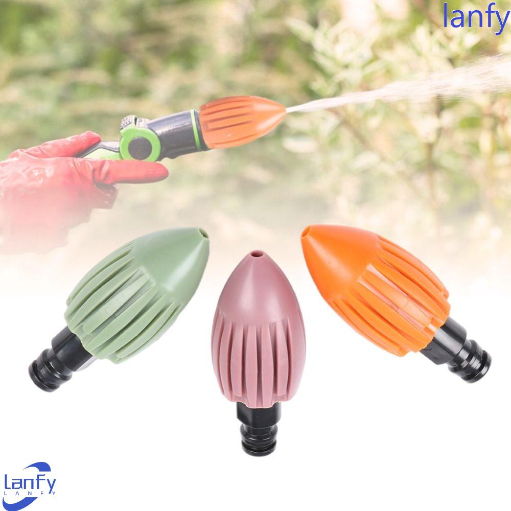 Lanfy Semprotan Pembersih Pipa Nozzle Downpipe Cleaning Tool Bentuk Roket Alat Pembersih Tekanan Air Taman Cuci Aksesori Cleaning Nozzle Sewer Flusher Pipe Dredge Flusher