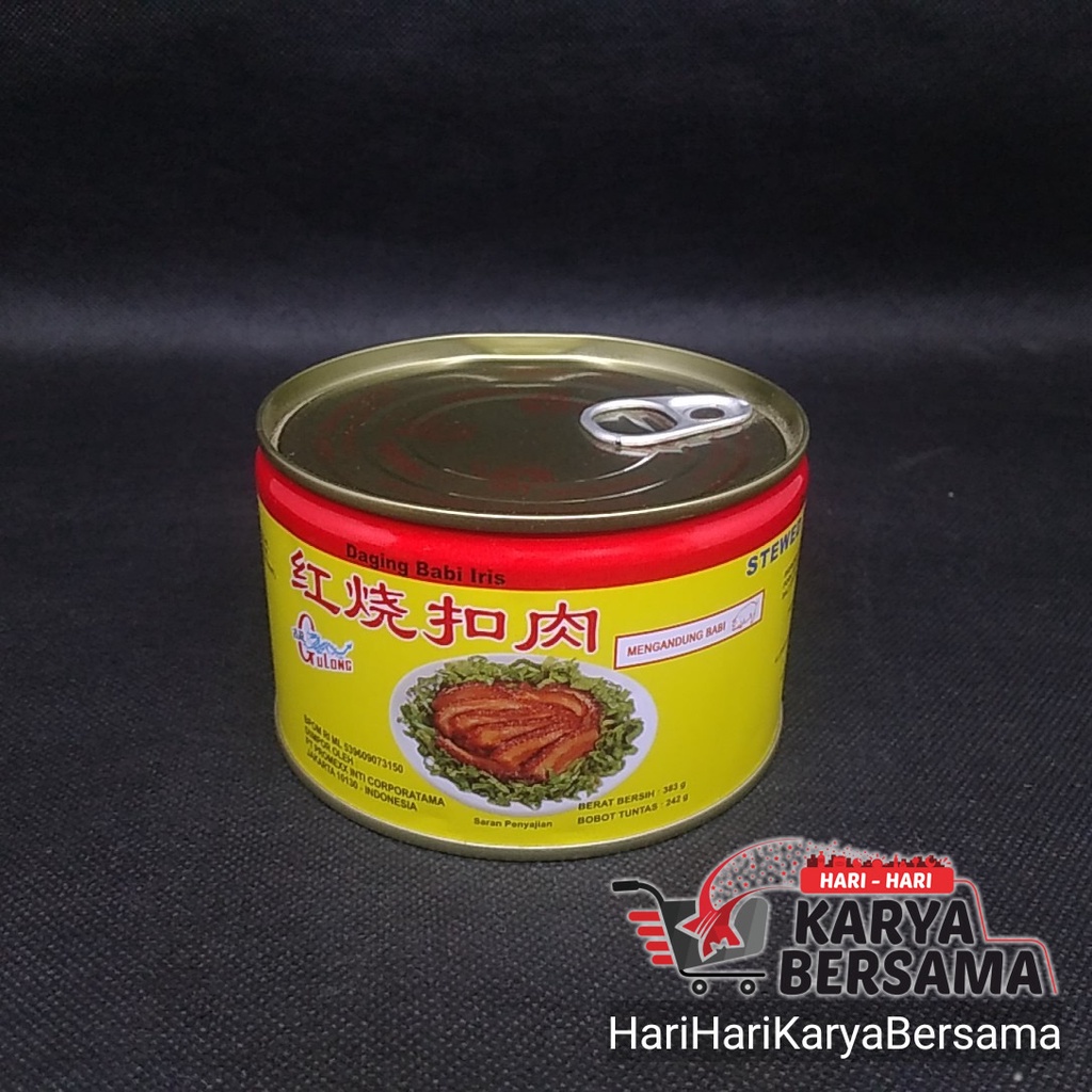

GULONG STEWED PORK SLICED DAGING BABI IRIS 383GR - NON HALAL