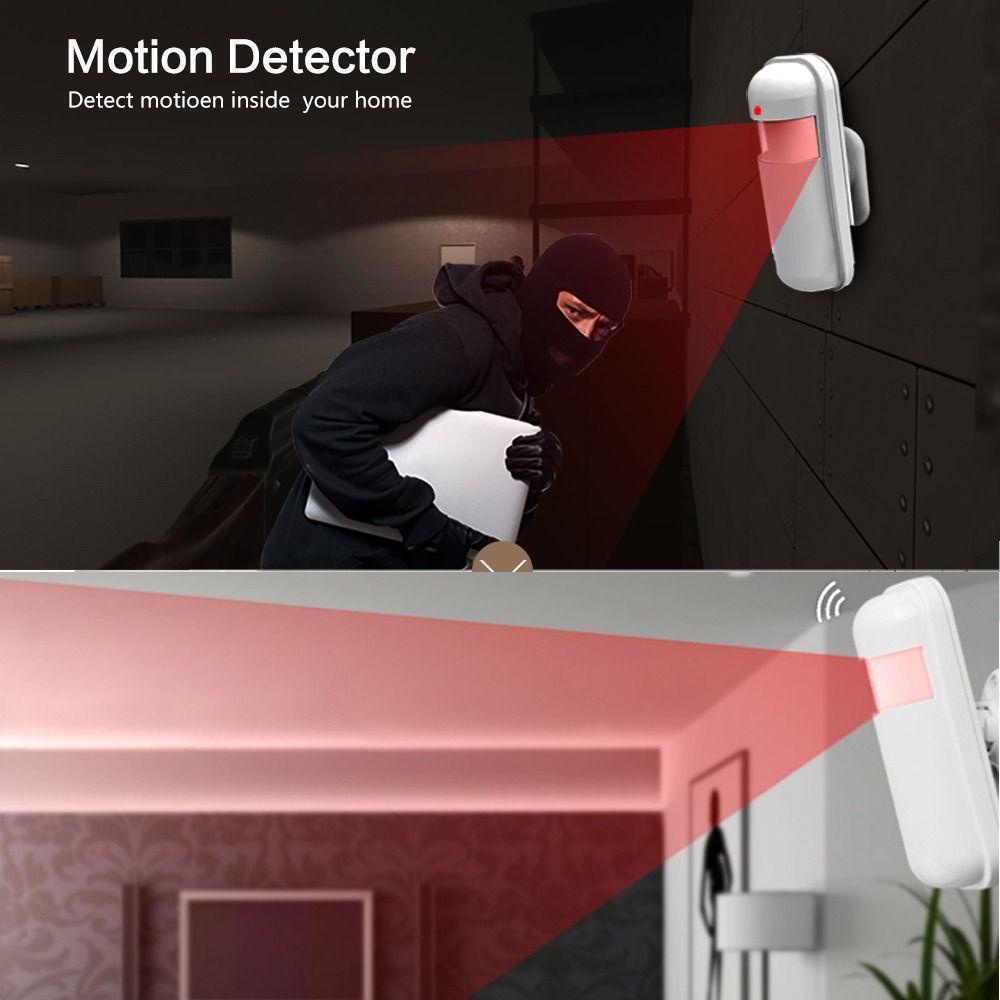 Populer PIR Motion Sensor Rumah Anti Maling Security Alarm System