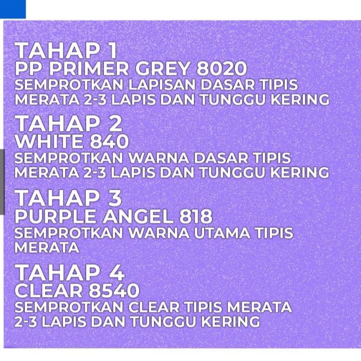 SOLID COLOURS DITON Spray Paint Acrylic Lacquer Paint Pilox Pilok Cat Semprot - 818 PURPLE ANGEL / UNGU (300cc / 300ml)