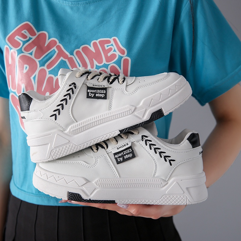 Favorite &quot; FREE BOX&quot; (Size 37 - 41) Jihyo Sepatu Sneakers Wanita Kasual Fashion Korea Import 9214