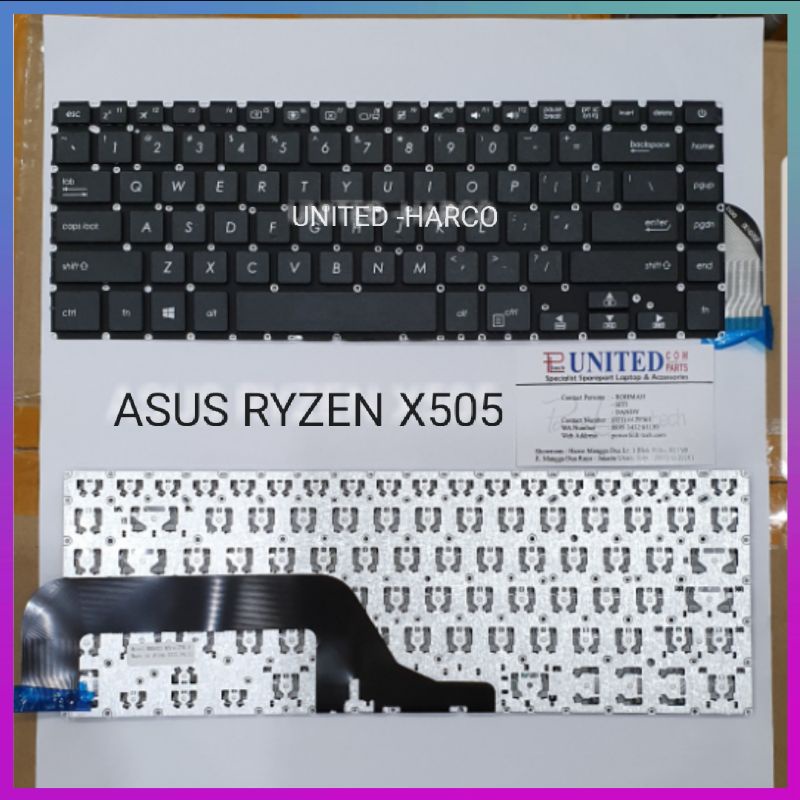 Keyboard Asus Vivobook x505 x505b x505ba x505z x505za RYZEN