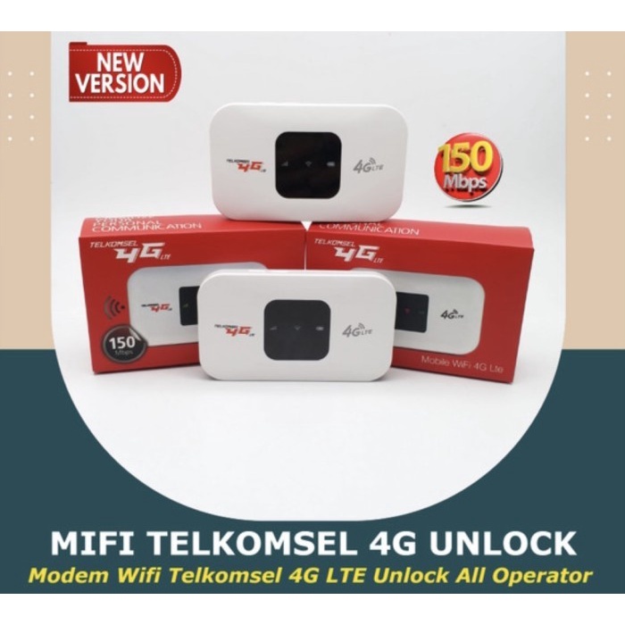 MIFI ROUTER TELKOMSEL MOBILE WIFI HOTSPOT PORTABLE MODEM SPEED 4G LTE - MIFI K300