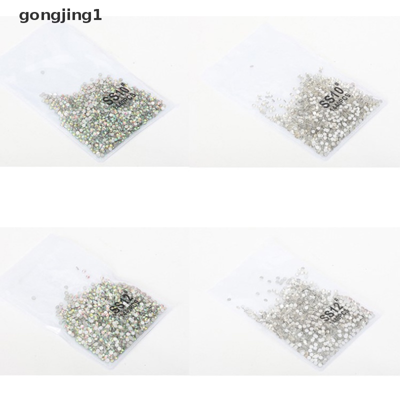 Ggg 1440Pcs Batu Nail Art Kristal Berlian Imitasi Flatback Untuk Nail Art DIY Manicure ID