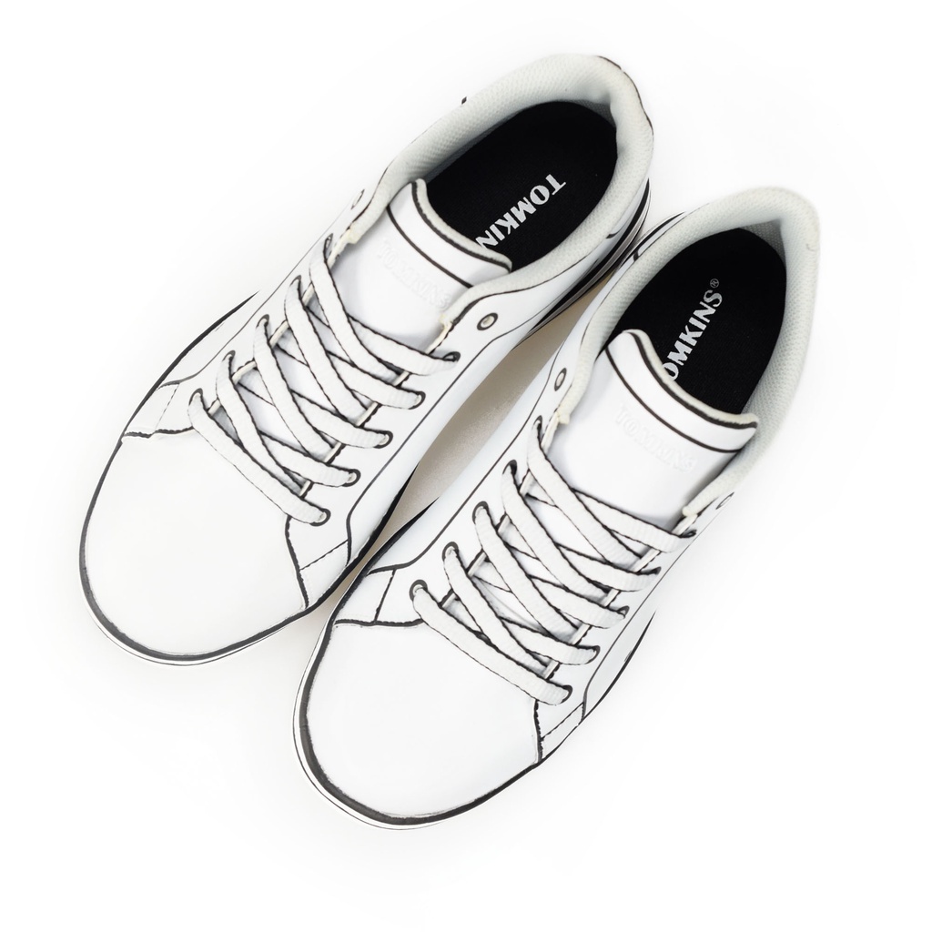 TOMKINS Sneakers Wanita Corsage -  WhiteRAMAYANA JAKTIM
