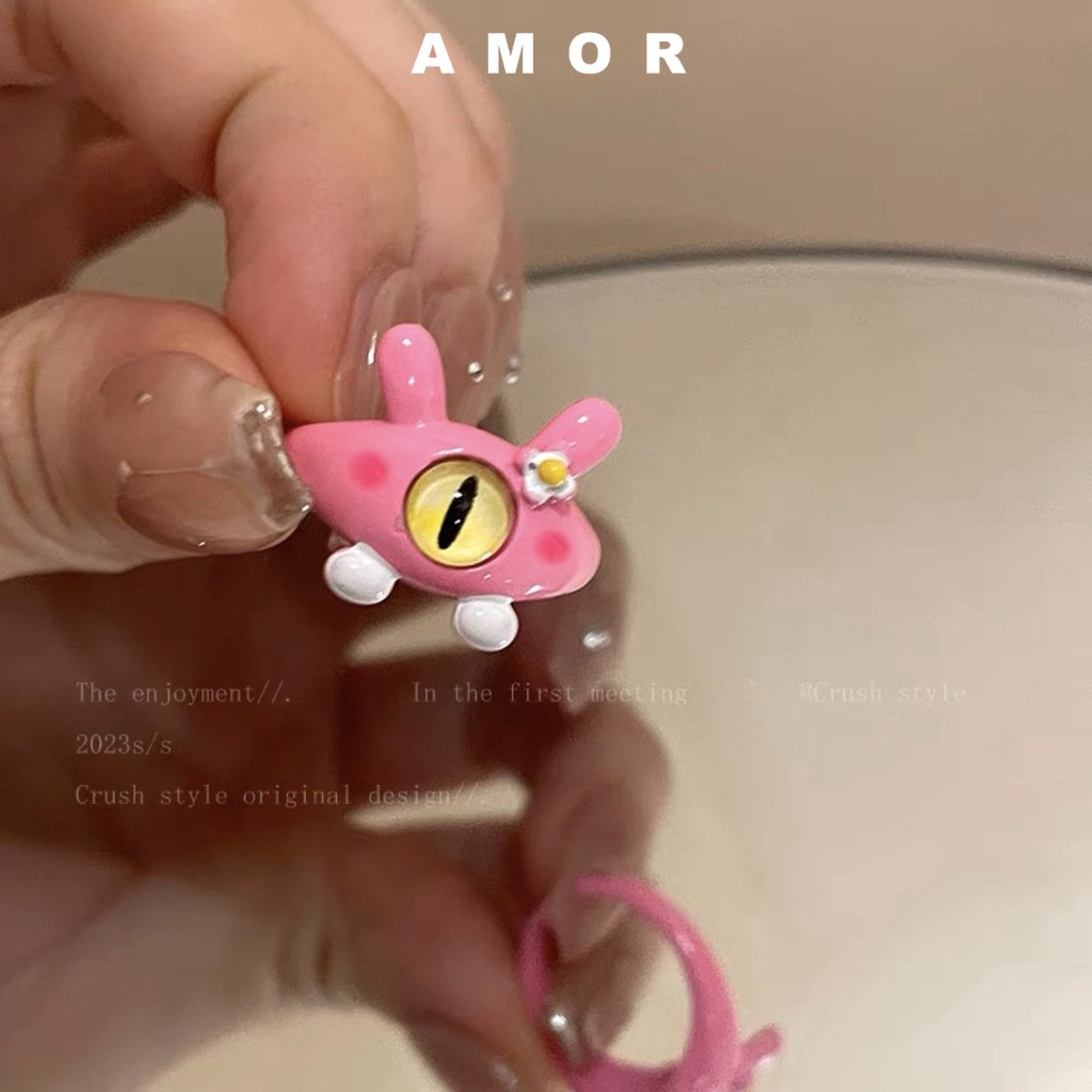 Cincin Kartun Slime Lucu