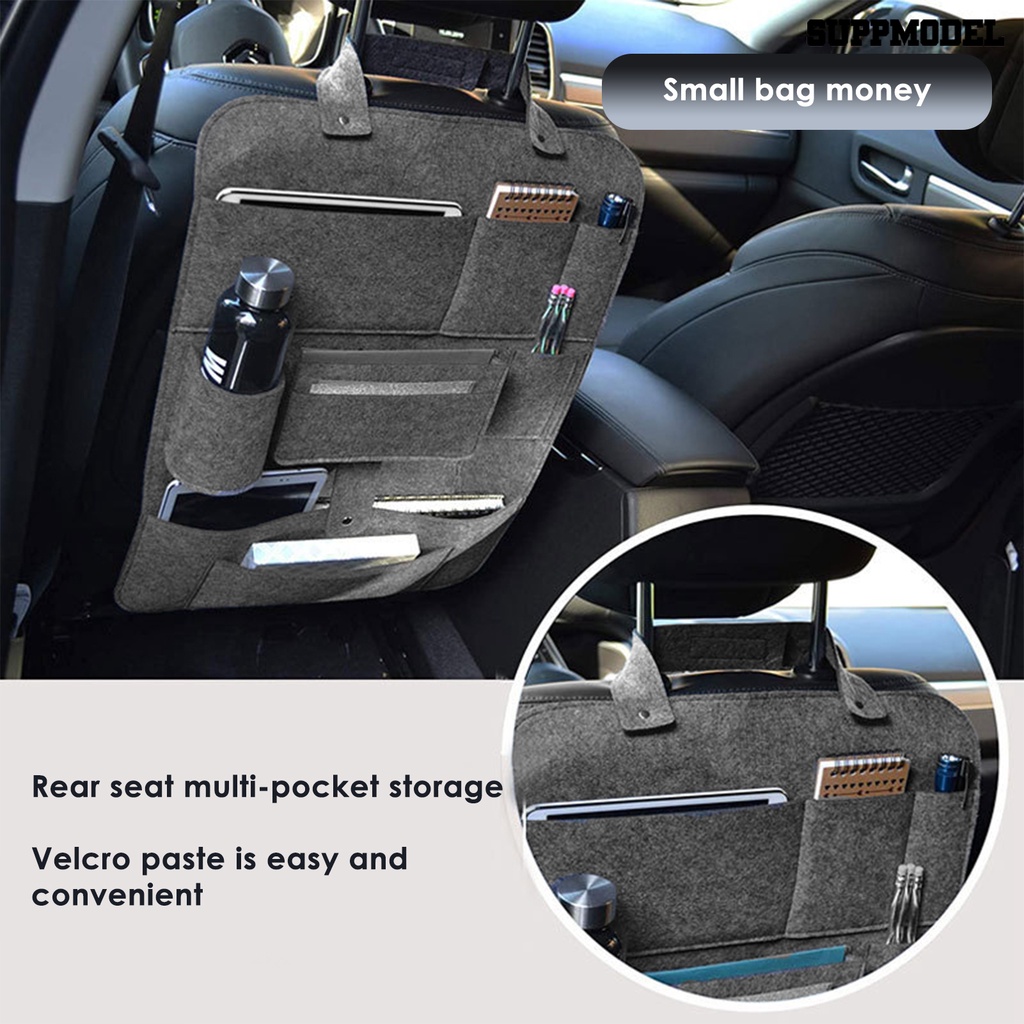 [SM Auto] Tas Penyimpanan Mobil Kapasitas Besar Hemat Ruang Pelindung Jok Belakang Backseat Car Organizer Aksesoris Interior