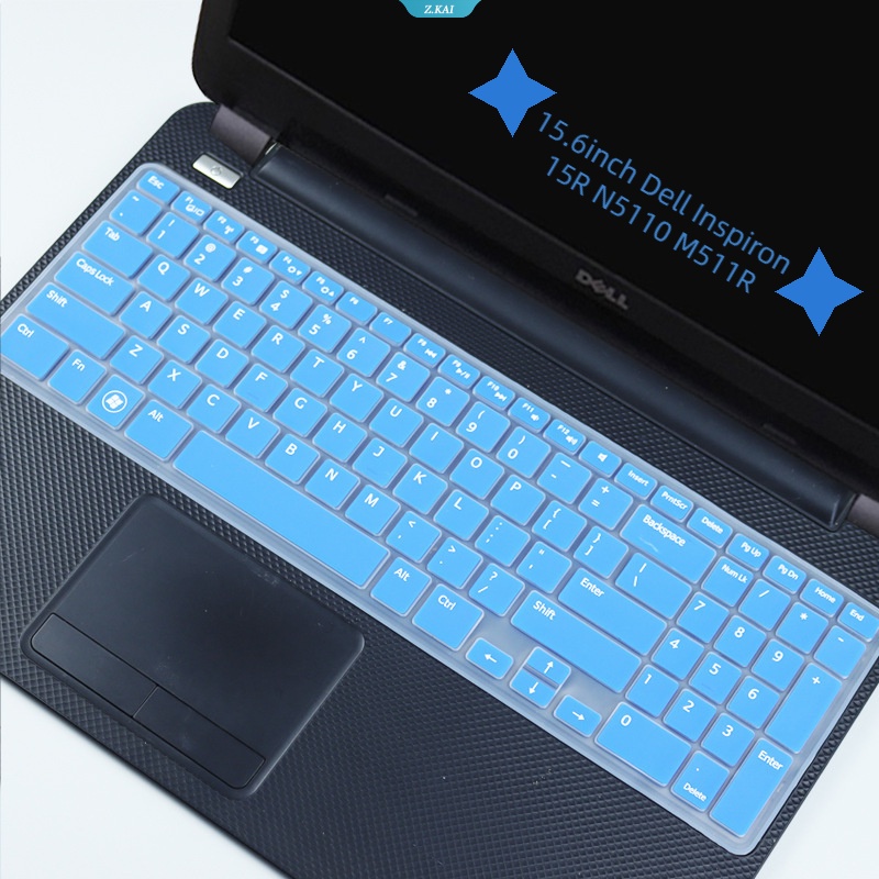 Cover Pelindung Laptop Lembut Dan Nyaman Untuk Model 15.6inch Dell Inspiron 15R N5110 M511R Pelindung Keyboard Waterproof Silicone Cover [ZK]