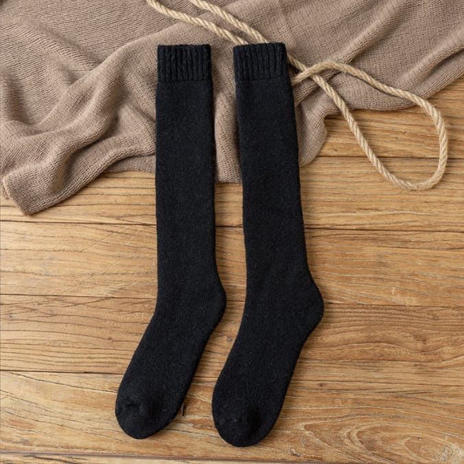 IMPORT WOMAN WINTER WOOL LONG SOCKS KAOS KAKI WOL WANITA MUSIM DINGIN SUHU MINUS