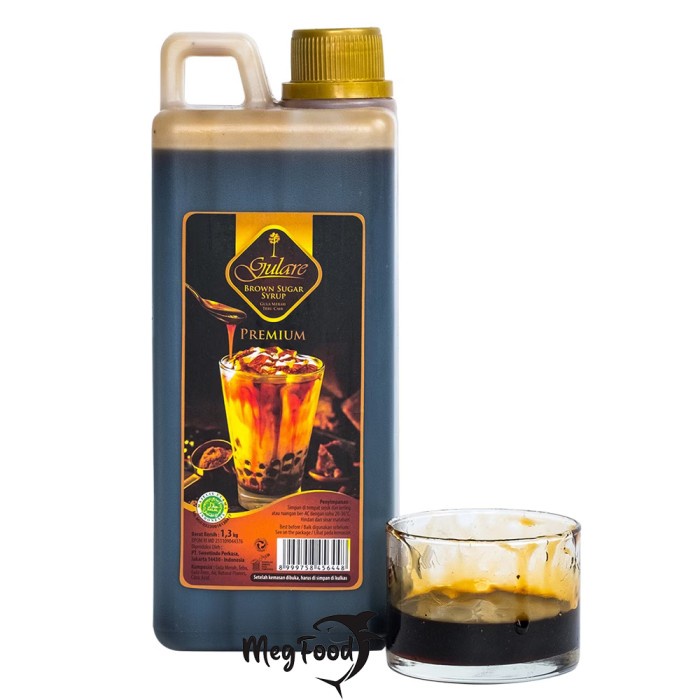 

Okinawa Brown Sugar Syrup Premium 1,3kg Merk Gulare/Brown Sugar Boba