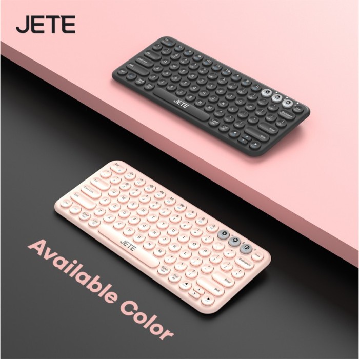 Bundle JETE Keyboard Bluetooth SK1 + Mouse MS3 Wireless - Garansi Resmi