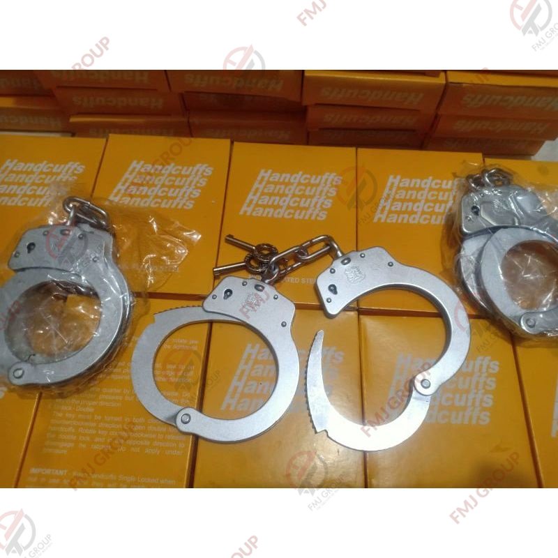 BORGOL POLRI HANDCUFF STEEL / BORGOL BESI TNI/POLRI