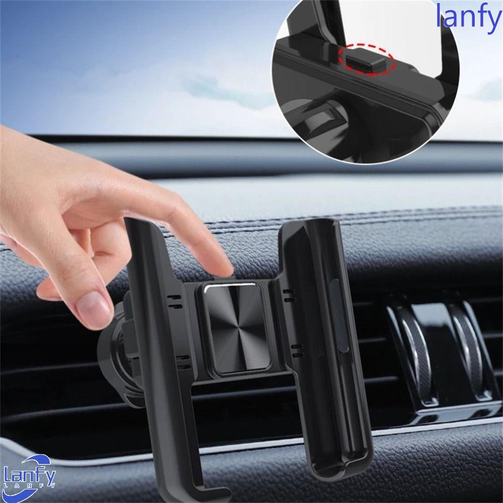 Lanfy Car Phone Holder360 (Tempat Hp Mobil)° Rotasi Aksesoris Mobil Multi Fungsi Klip Ventilasi Udara Dekorasi Interior Dudukan Hp Bracket Ponsel Mobil