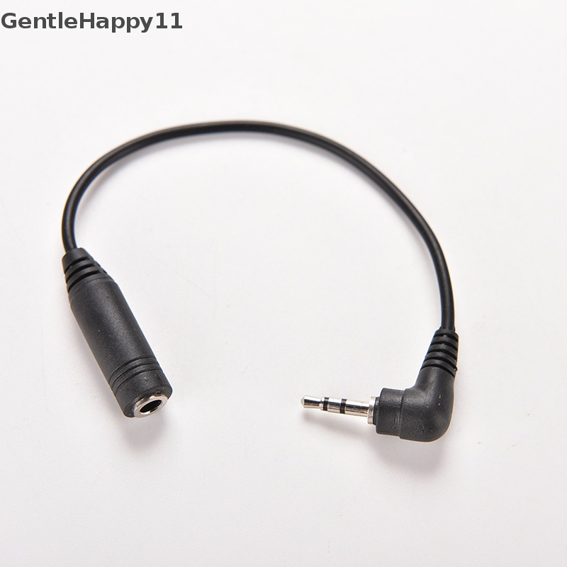 Gentlehappy Colokan Male 2.5mm Ke Jack Female 3.5mm Stereo AUX Audio TRS Adapter Converter id