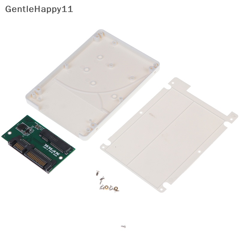 Gentlehappy Mini pcie msata adapter ssd to 2.5 inch sata3 adapter card Dengan case sata adapte id