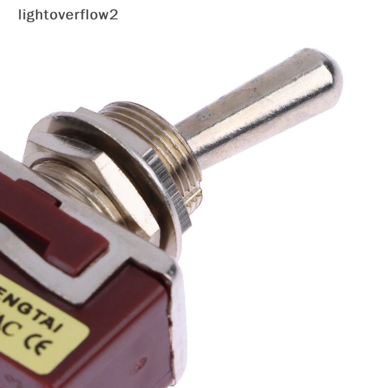 [lightoverflow2] Saklar toggle Momentary 2pin single side spring return latching on-off Fix [ID]