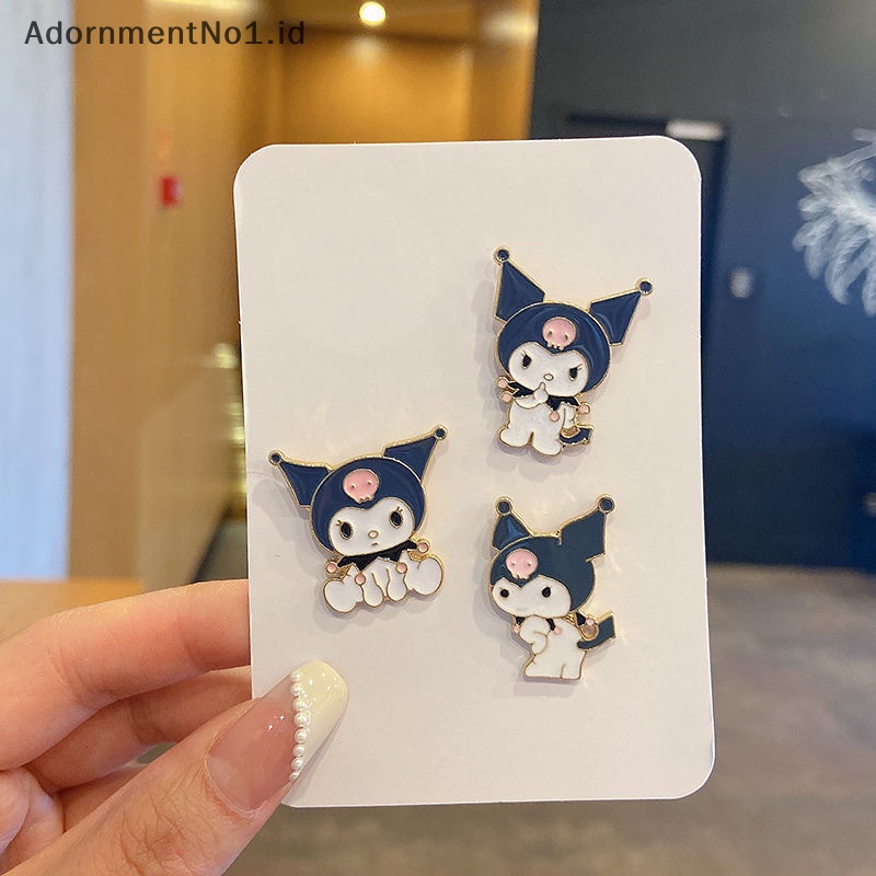 [AdornmentNo1] Bros Kuromi Melody Cinnamoroll Kt Kucing Boneka Mainan Aksesoris Badge Anak Pin [ID]