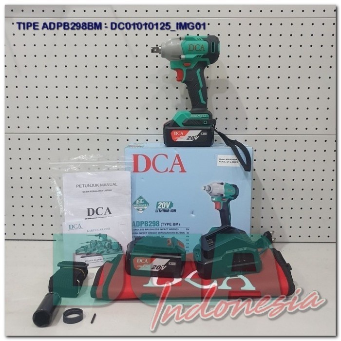 DCA ADPB298BM CORDLESS BRUSHLESS IMPACT WRENCH