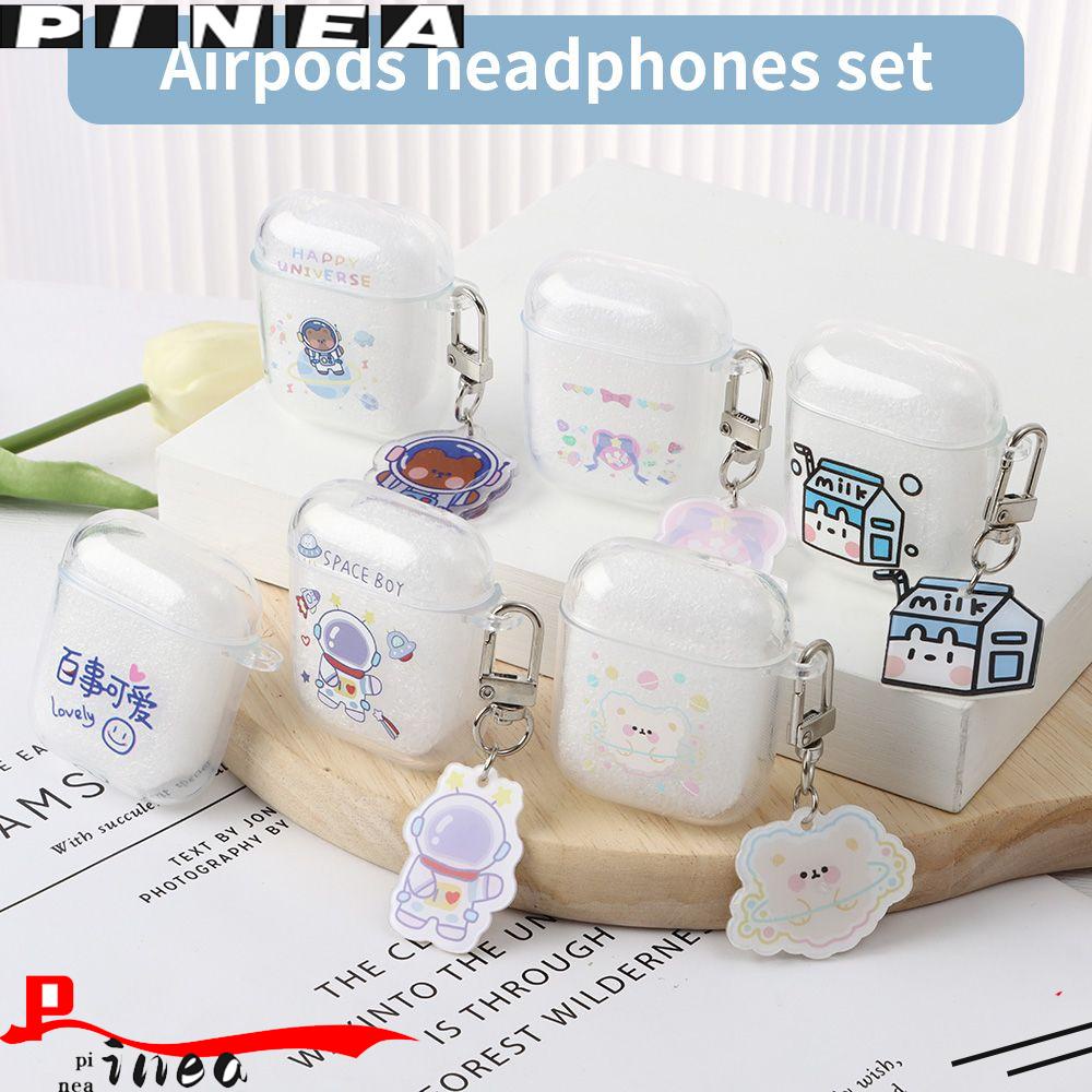 Casing Earphone Nanas Bahan TPU Anti Jatuh Soft Shell