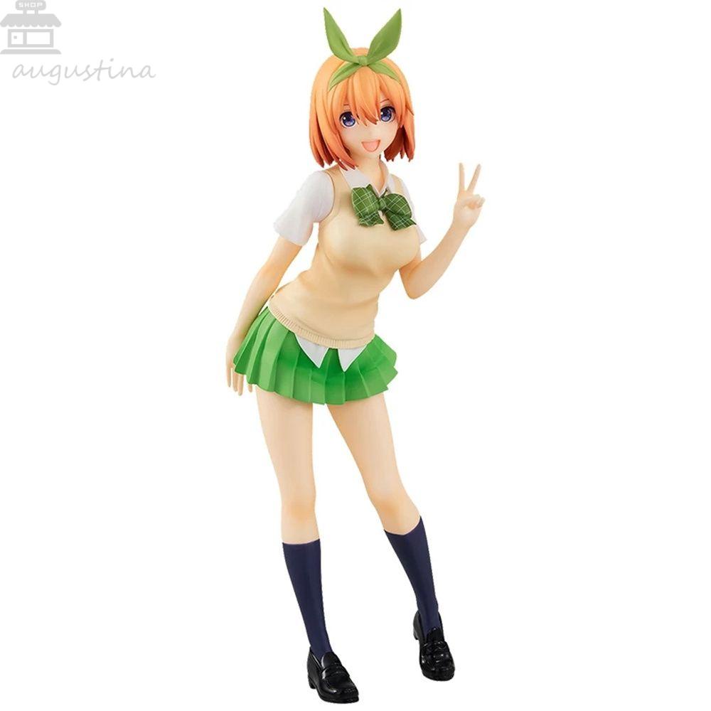 Agustina The Quintessential Quintuplets 18CM Collection Nakano Miku Yotsuba Nakano Ichika Model Mainan