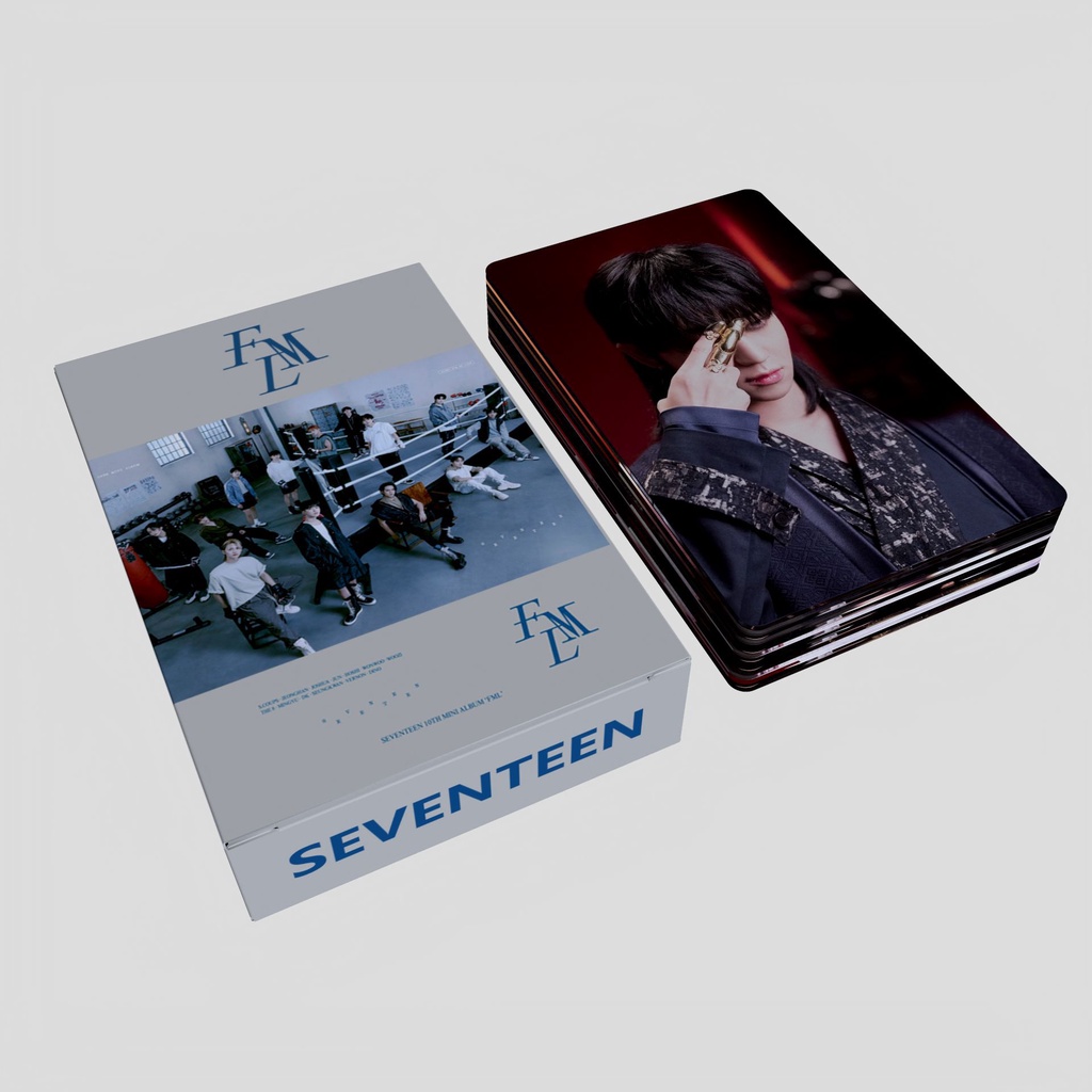 55pcs/box SEVENTEEN FML Photocards 10th Mini Album Lomo Kartu Pos Kpop SUPER