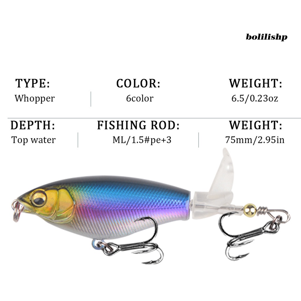 Bo-7.5cm 6.5g Umpan Bionik 3D Simulasi Mata Kait Tajam Semua Tubuh Air Tersedia Hidup Efektif Angling Pengerjaan Teliti Mengambang Memikat Umpan Keras Memancing Aksesoris