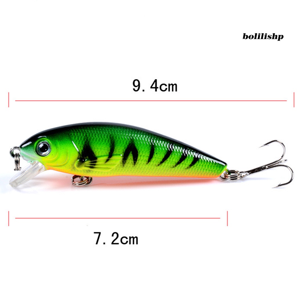 Bo-lure Umpan Desain Simulasi Warna Cerah Kait Tajam Luar Memancing Ikan Kecil Hovering Bionic Bait Persediaan Aktivitas Air