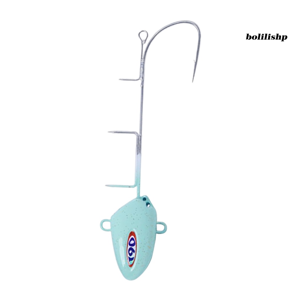 Bo-190g/15.5cm Single Hook Umpan Keras Berbentuk Ikan Kekuatan Tinggi Tajam Logam Bercahaya Ketangguhan Yang Baik Memancing Umpan Perlengkapan Memancing