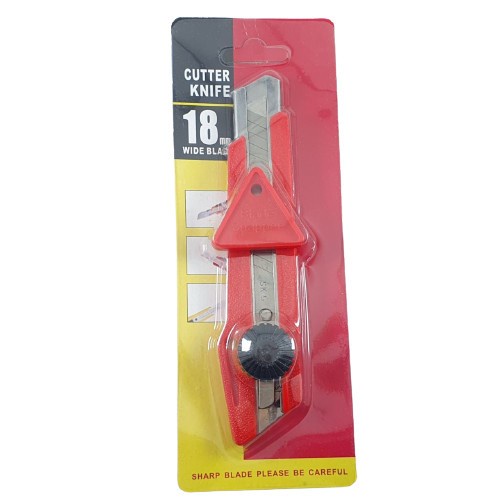 

Cutter Besar 18mm Wide Blade Snapper Kater Pisau Knife/Cutter Besar 18mm Wide Blade Snapper Kater Pisau Knife