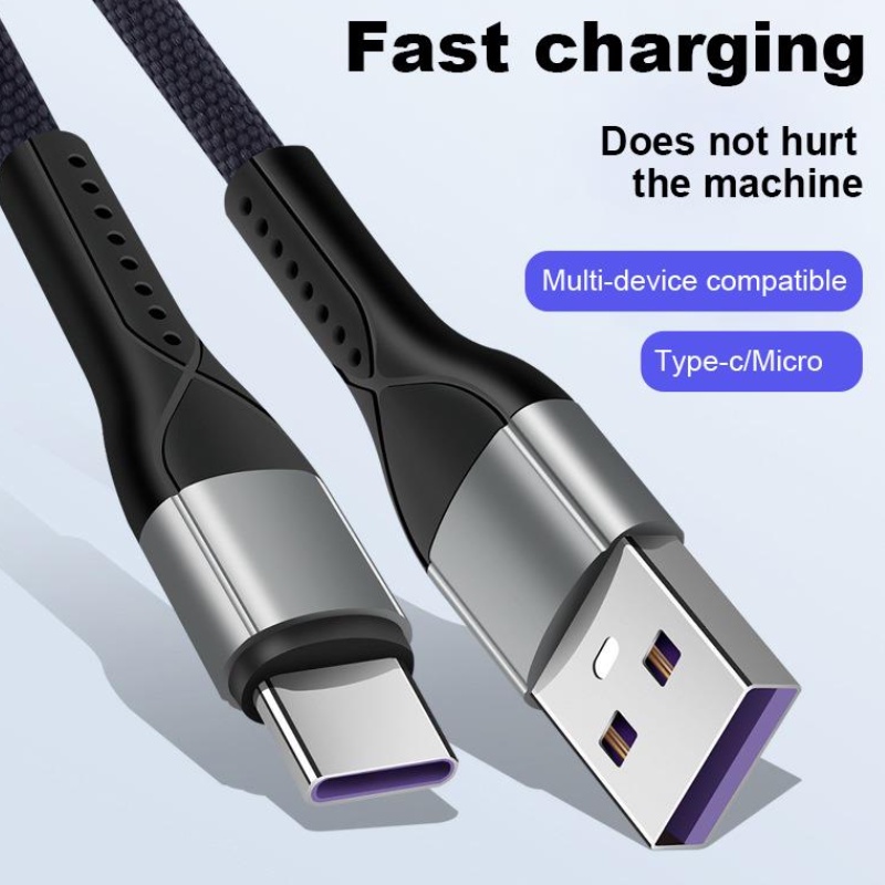 Kabel usb c Cepat Tipe c braided Kabel Data Fast Charging Data Cord Charger Kabel usb c Untuk Samsung s21 s20 A51