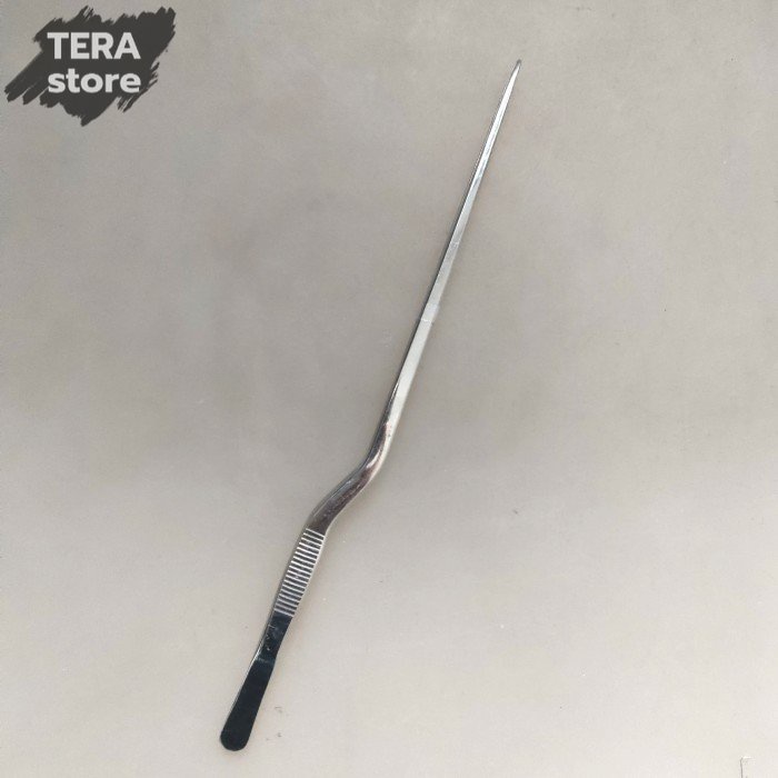 pinset bayonet stainless steel 30 cm pinset telinga tht