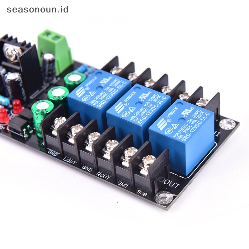 Seasonoun 300W Digital Amplifier Speaker Protection Board Modul Speaker Relay 2.1 Channel.