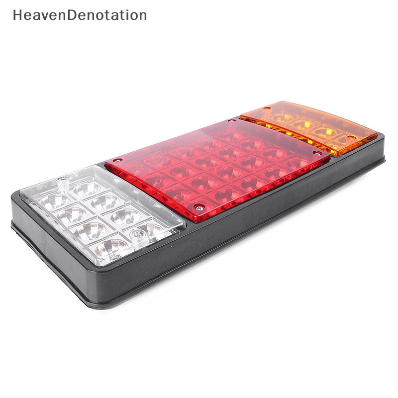 [HeavenDenotation] 12v 36LED Rear Tail Light Rem Stop Indikator Lampu Trailer Truk Van Caravan HDV