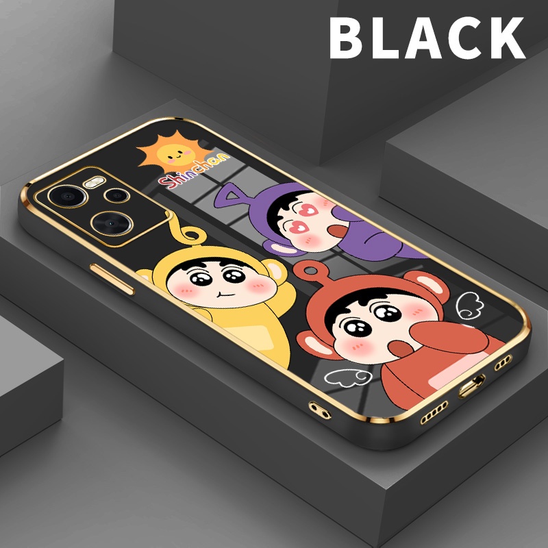 JSWAN Case Casing untuk Realme C35 X XT X2 Narzo 50i 50A Prime oppo K3 K5 Softcase Teletubbies baru 
