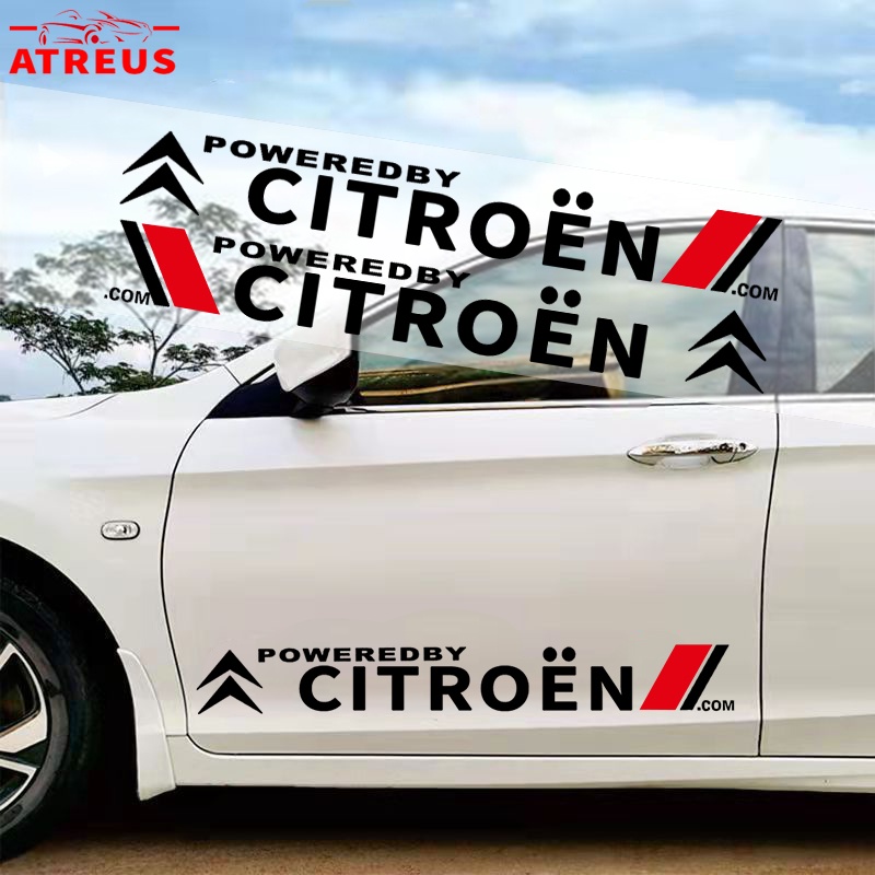 Citroen Stiker Mobil Auto Pintu Sisi Body Decor Decals Anti Gores Cover Lecet Untuk Citroen c3 c4 c5 Aircross e-c4 DS5 DS7 Aksesoris Dekorasi Mobil