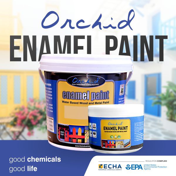 CAT BESI ANTI KARAT DAN KAYU KECIL WATERBASED - ORCHID ENAMEL PAINT SOLID DAN METALIK 400GR