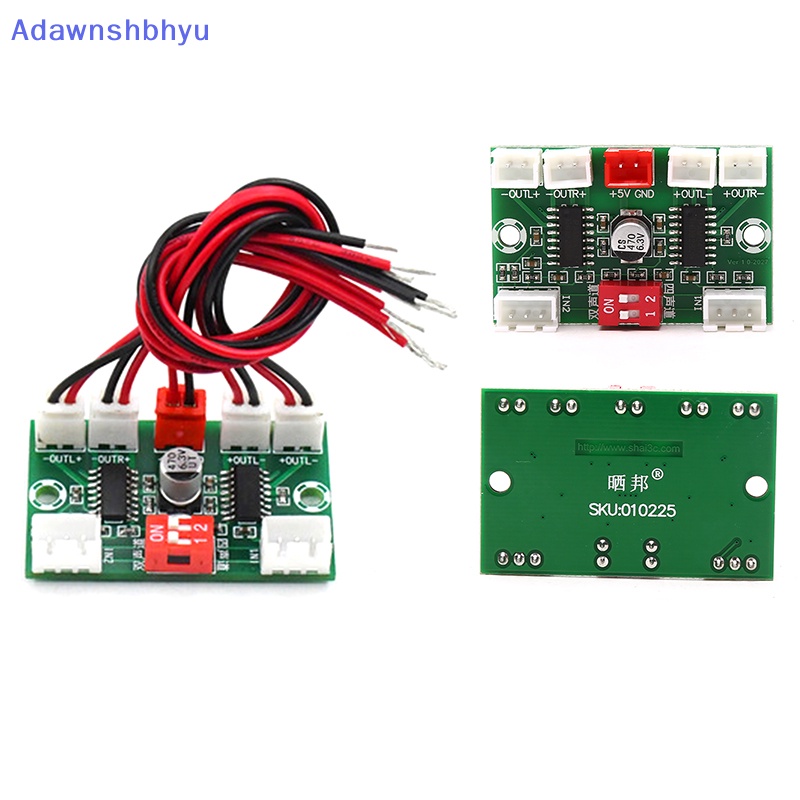 Adhyu Mini PAM8403 Digital Audio Amplifier Board 4channel 3W*4 DC 5V Suara Stereo ID