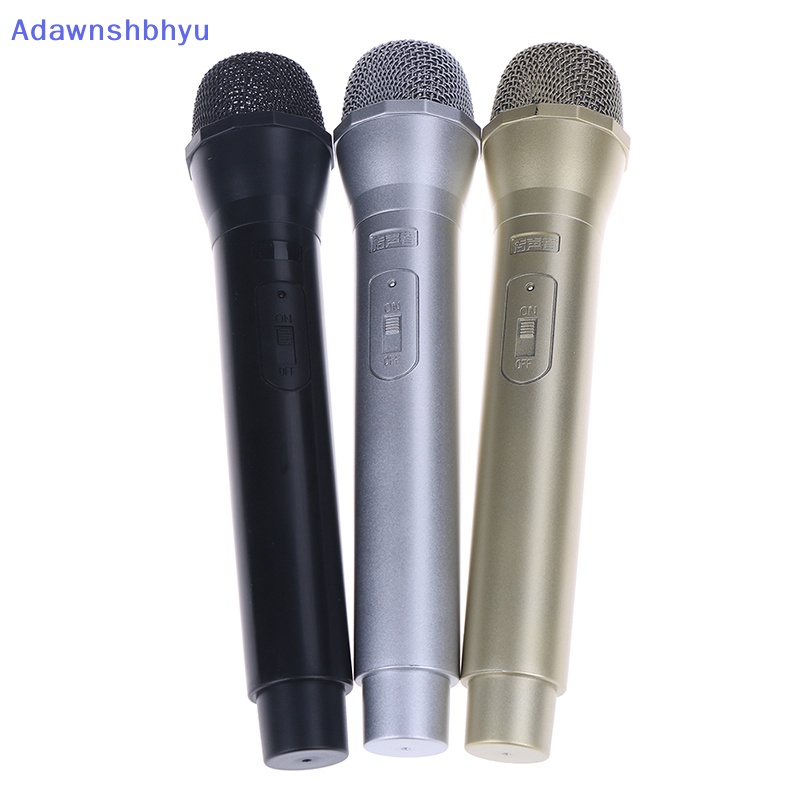 Adhyu 1Pc Dummy Microphone Simulasi Mic Model Shell Alat Peraga Kinerja Mainan Anak ID