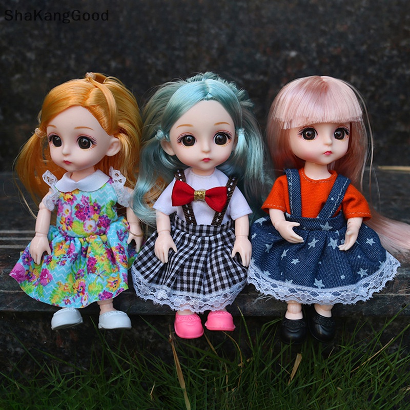 Selip BJD 16CM Baju Santai Fashion Princess Baju Setelan Aksesoris Baju SKK