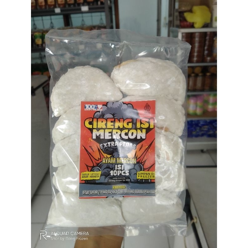 

TERMURAH Cireng Isi Ayam Mercon 10 pcs -EF