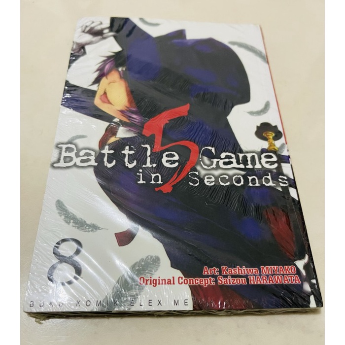 buku komik battle game in 5 seconds vol 8 -ZiLong
