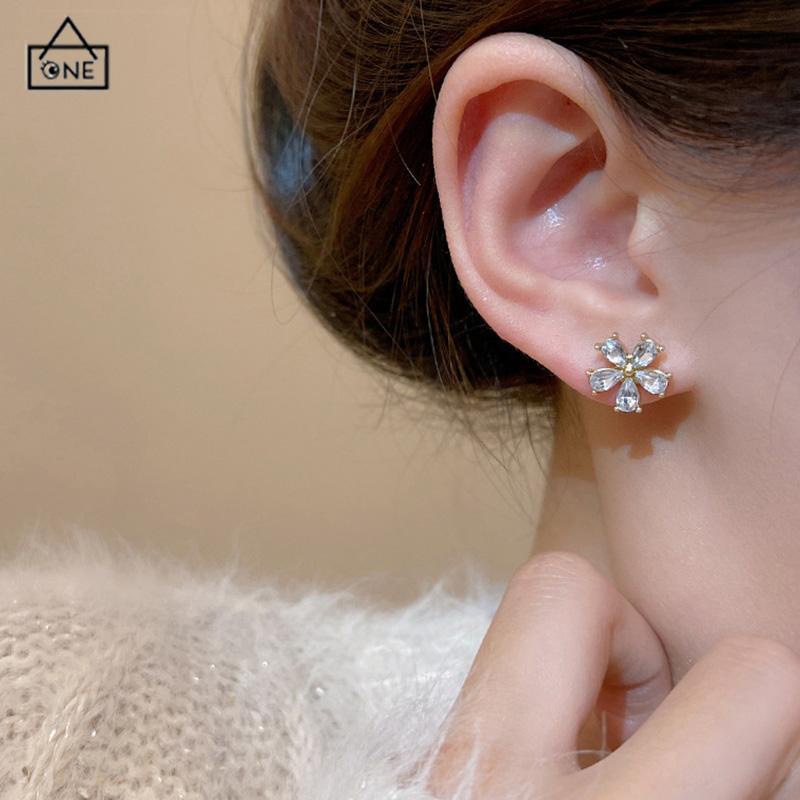 COD❤️Anting bunga Simple Untuk Wanita Gaya Korea Anting Pribadi-A.one