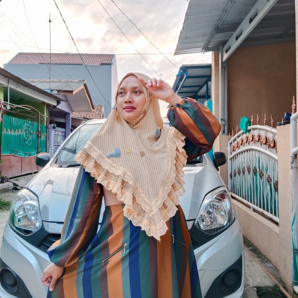 Khimar Inara Renda FO hijab