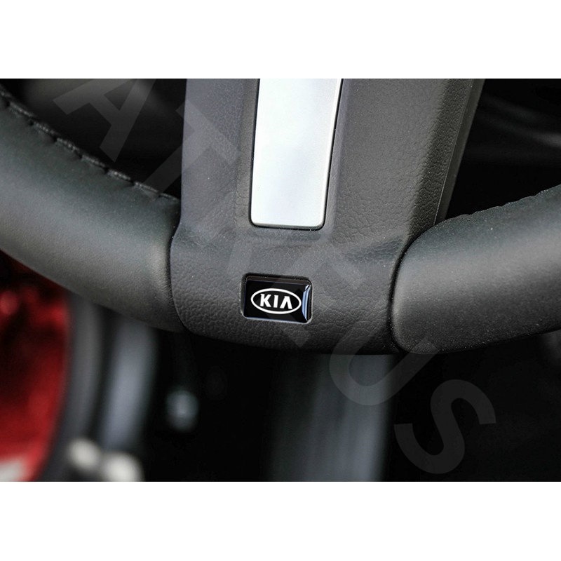 10pcs 3D Stiker Mobil Setir Pintu Jendela Saklar Tombol Lencana Dekorasi Aksesoris Mobil Untuk Kia EV6 GT Carnival Soul EV Picanto Rio K5 Cerato Sorento Sportage