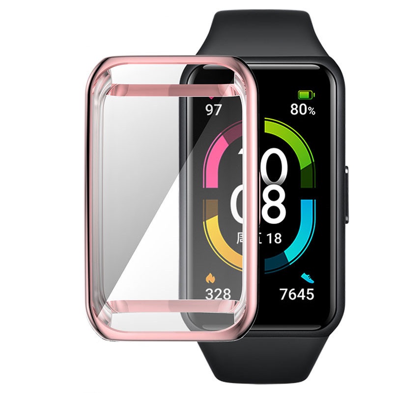 Full Cover Screen Protector For Huawei Band 6 7 Honor Band6 6 TPU Soft Protective Case Anti-drop