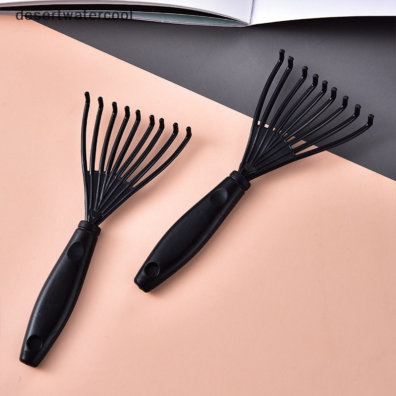 Deid 3Pcs /set Pembersih Plastik Gagang Dapat Dilepas Pembersih Alat Sikat Rambut Sisir Mini Martijn