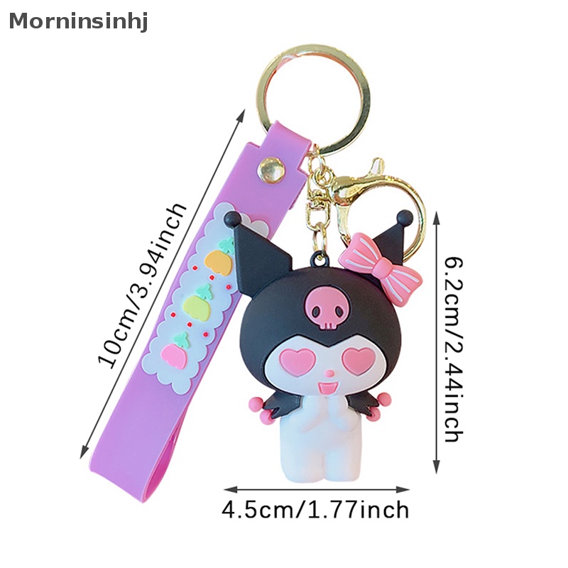 Mornin 2023gantungan Kunci Sanrio Kuromi Lucu Kawaii Cowok Cewek Kartun Kreatif Keyring Car Backpack Aksesoris Liontin Anak Hadiah id